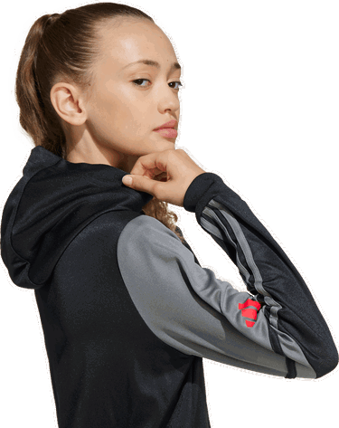 Суитчър adidas Originals SQ25 Hooded Jacket Черно | jd6087, 3