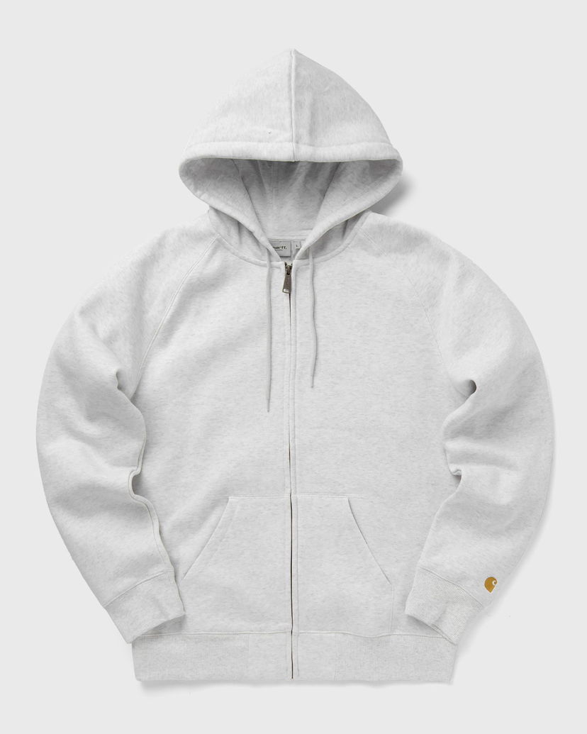 Суитчър Carhartt WIP Hooded Chase Full-Zip Sweatshirt Сиво | I033664-00J.XX