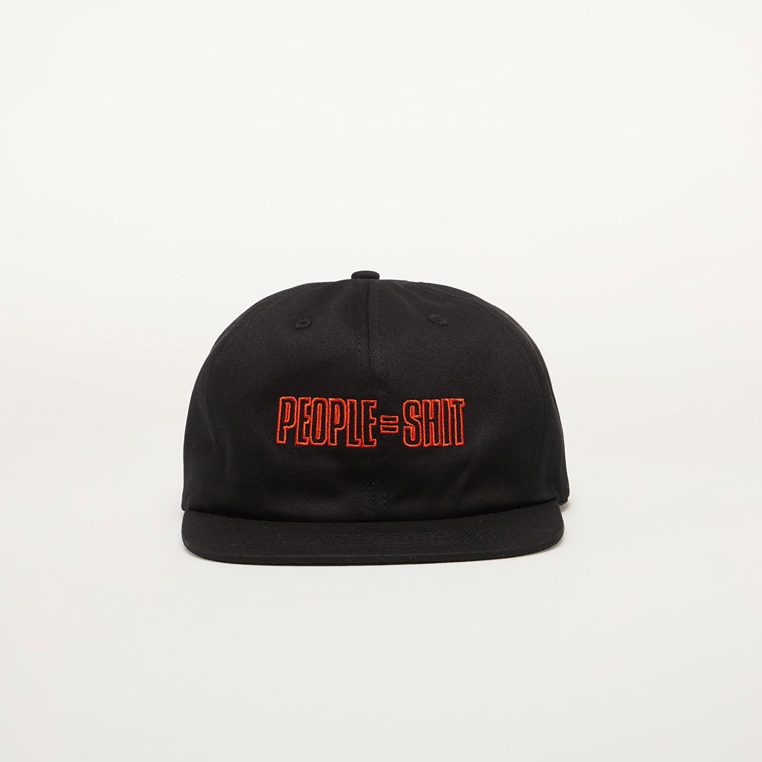 Шапка с козирка Pleasures PLEASURES x Slipknot People Snapback Cap Черно | P25SK020 BLACK, 0