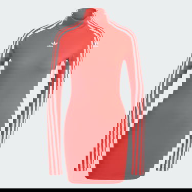 Pокля adidas Originals Adilenium Tight Cut Dress Червено | IV9332, 4