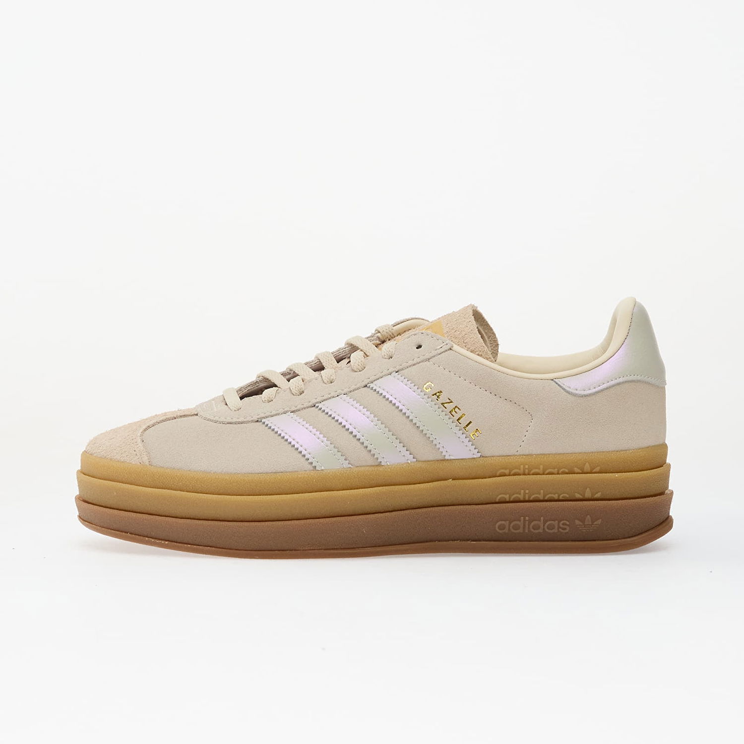 Кецове и обувки adidas Originals Gazelle Bold Бежово | IH6782, 0