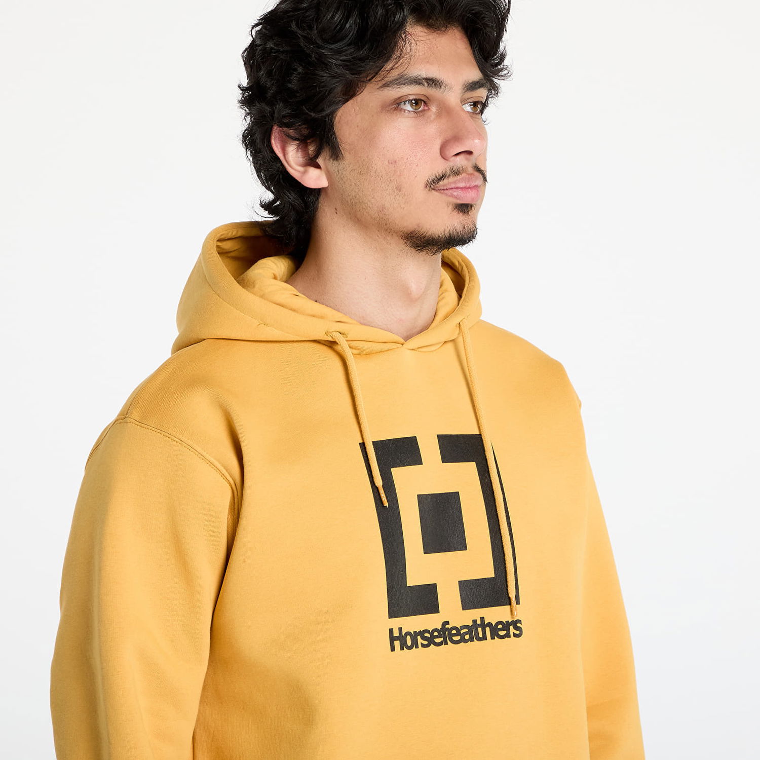 Суитчър Horsefeathers Horsefeathers Leader Hoodie Жълто | SM1355D, 1