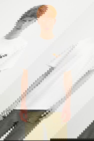 Тениска Carhartt WIP Short-Sleeve Graphic T-Shirt Бяло | I034658.02XX, 2