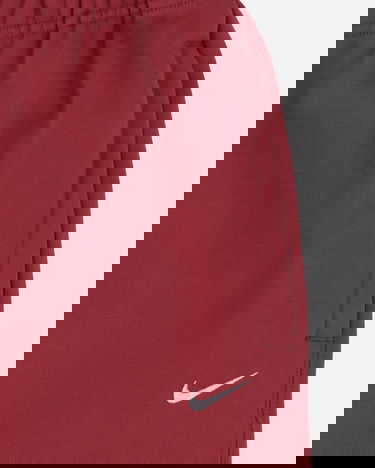 Спортни панталони Nike Solo Swoosh Sweatpants Червено | CW5565-691, 2