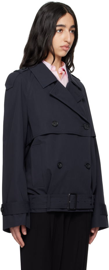 Тренчкот TOTEME TOTEME Short Trench Jacket Тъмно синьо | 252-WRO0174-FB0379, 1