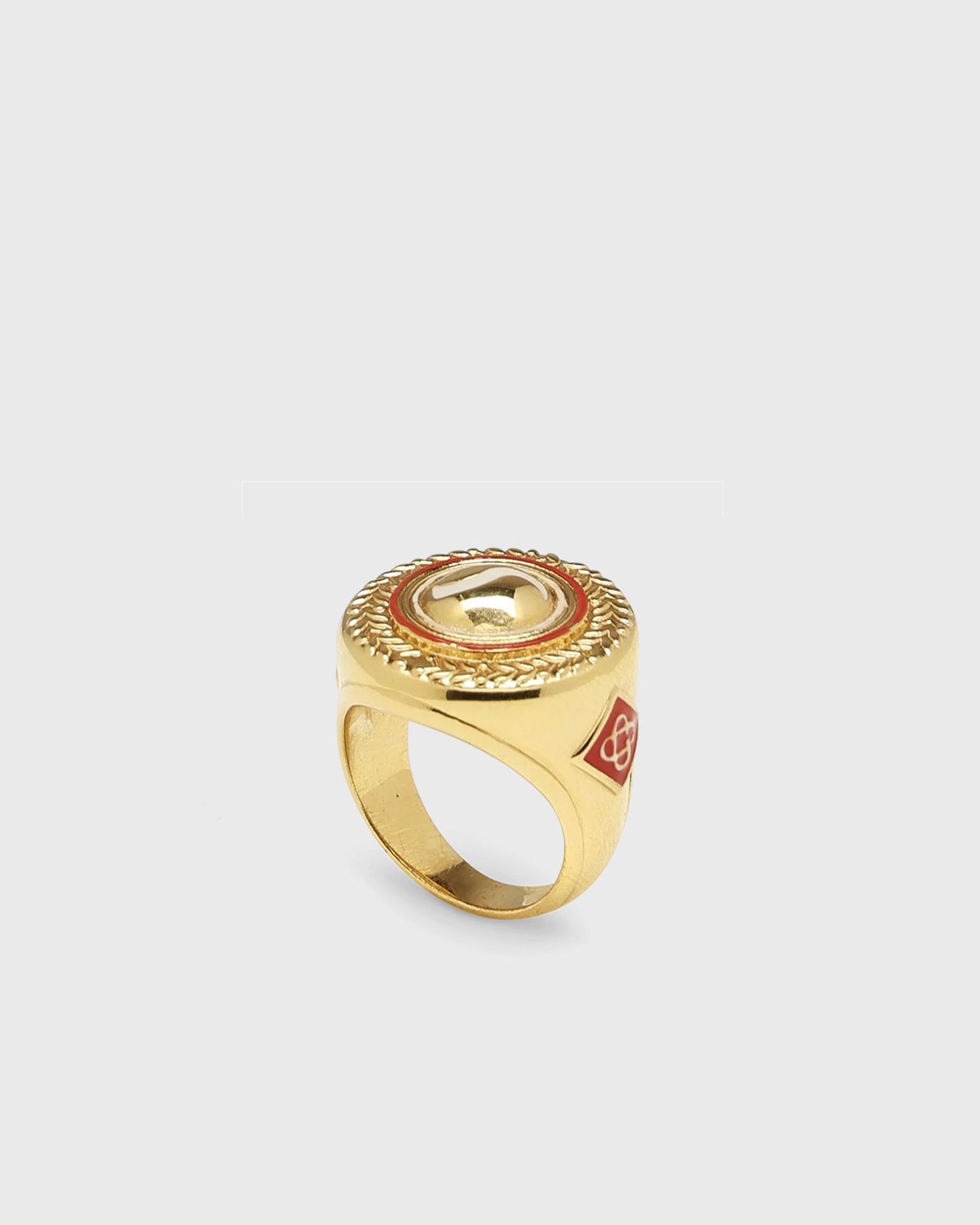 Пръстен Casablanca Sports Medallion Ring Жълто | APF25-JW-174-01, 0