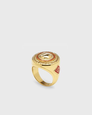 Пръстен Casablanca Sports Medallion Ring Жълто | APF25-JW-174-01, 0