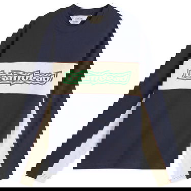Тениска Brain Dead Heavyweight Panelled Long Sleeve T-Shirt Тъмно синьо | BDF25T010045-NVY, 1