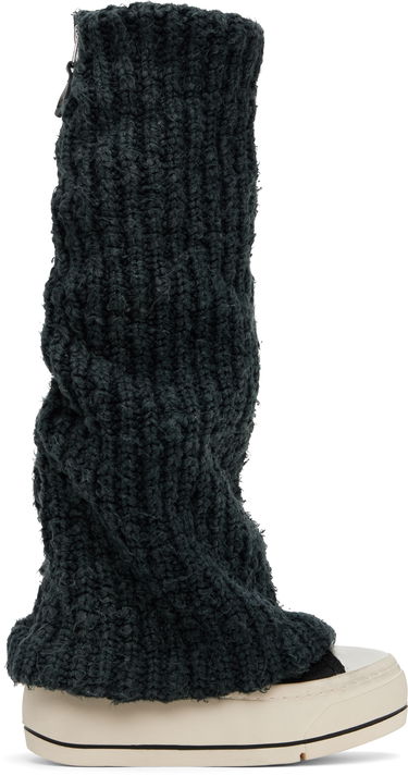Чорапи R13 R13 Kurt High Top Warmers Зелено | R13WS072-S191A, 0