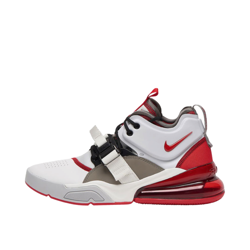 Кецове и обувки Nike Air Force 270 Summit White/University Red Бяло | AH6772-102