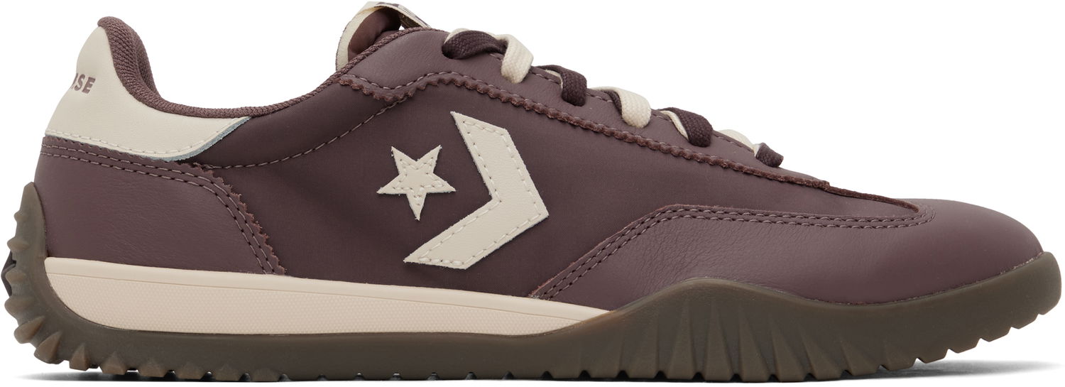 Кецове и обувки Converse Run Star Nylon & Leather Кафяво | A14235C, 0