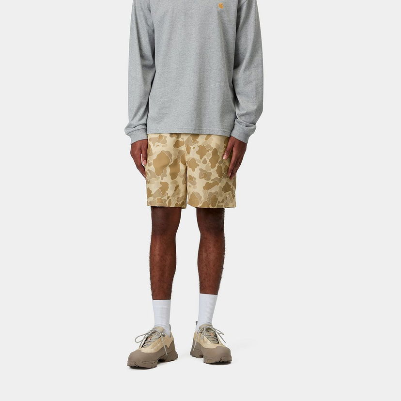 Бански Carhartt WIP Carhartt WIP Slater Camo Swim Trunks Бежово | I035063_4