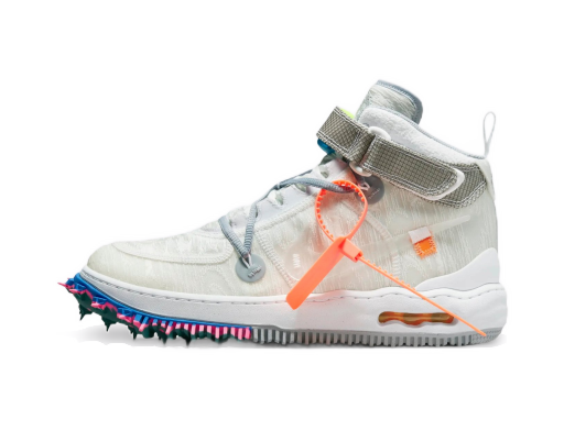 Лимитирано Издание Nike Off-White x Air Force 1 Mid "White" Бяло | DO6290-100