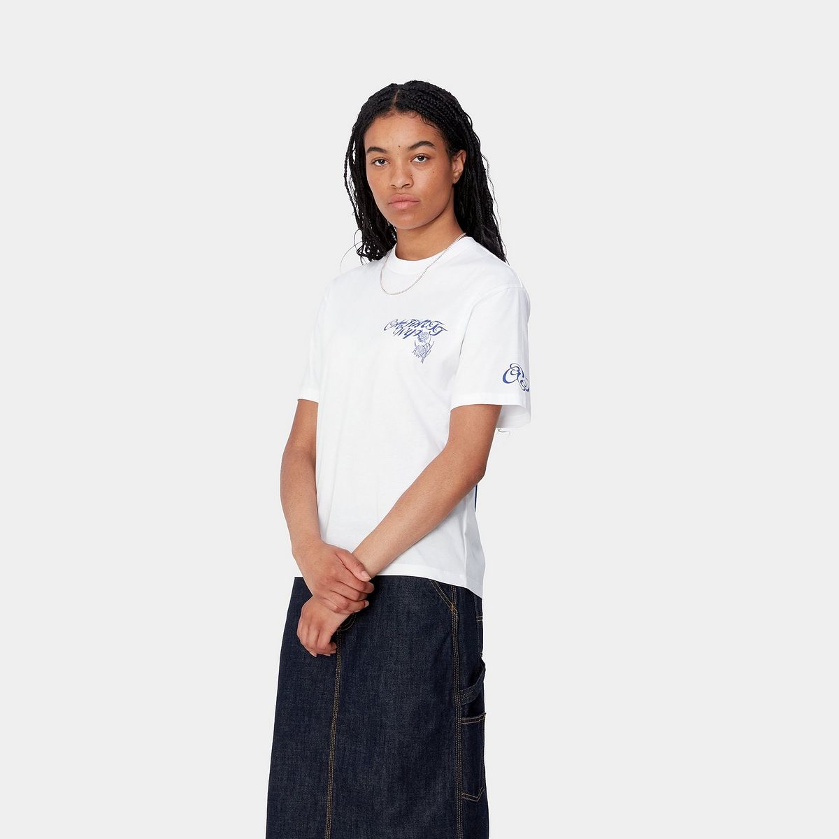 Тениска Carhartt WIP Short Sleeve Graphic T-Shirt Бяло | I034004_6, 0