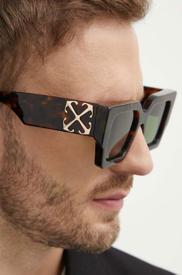 Слънчеви очила Off-White Off-White Square Sunglasses Кафяво | OERI128.556055, 5