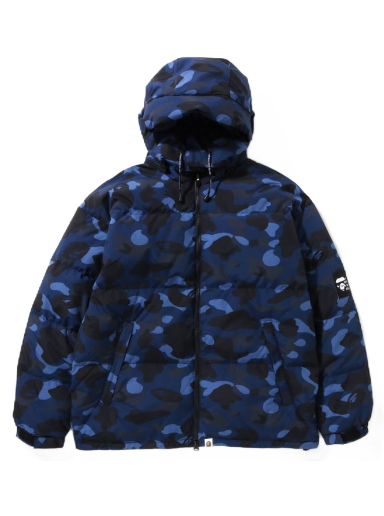 Яке BAPE Color Camo Relaxed Fit Down Jacket Тъмно синьо | 1I80-144-002