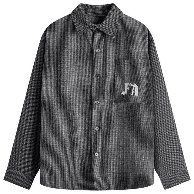 FA Wool Flannel Shirt, Size Small