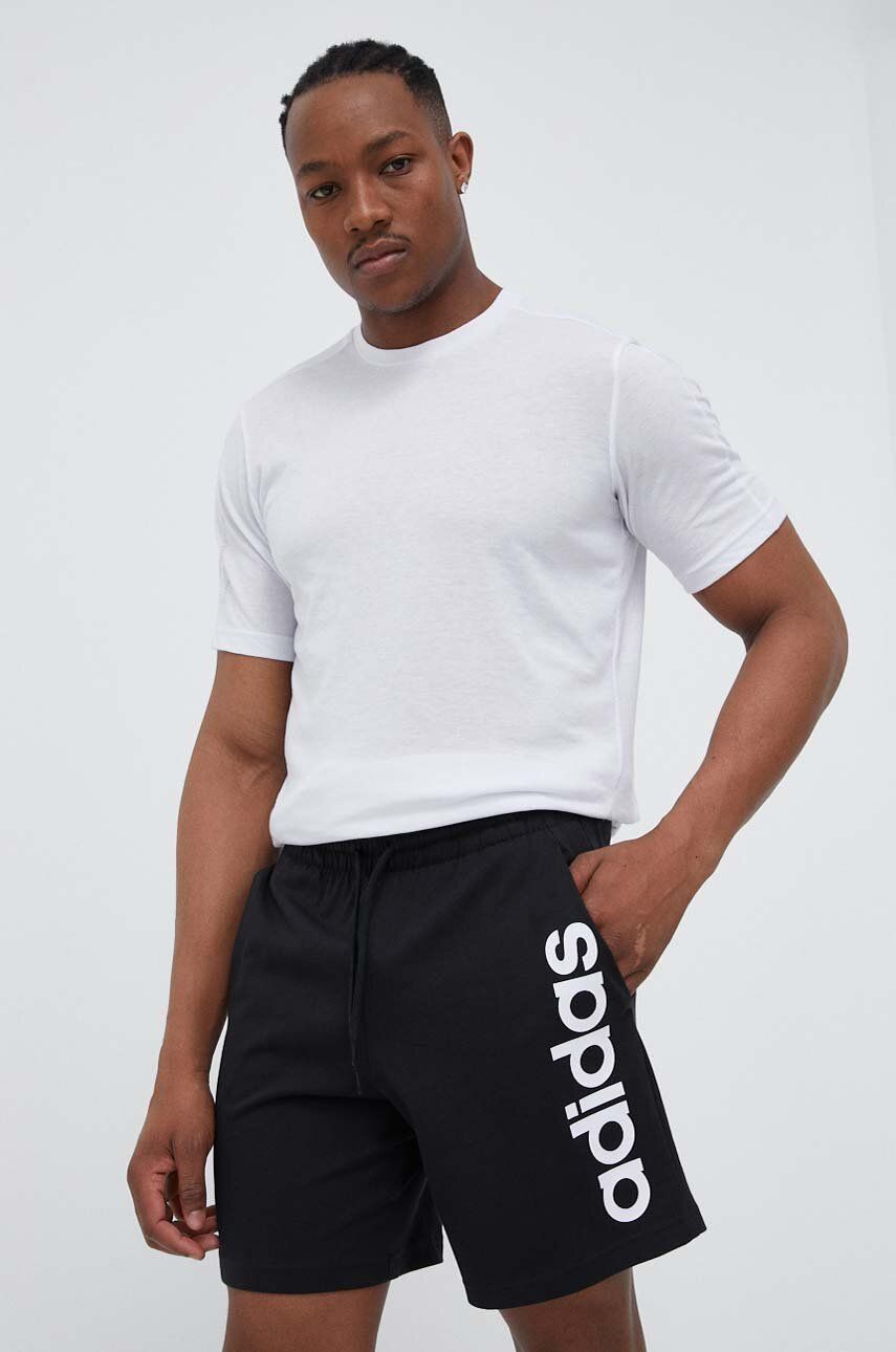 Къси панталони adidas Performance AEROREADY Single Jersey Linear Logo Shorts Черно | IC0062, 0