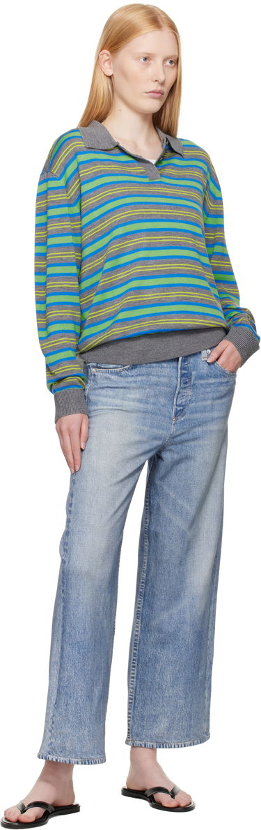 Дънки rag & bone rag & bone Miramar Andi Wide Leg Jeans Синьо | WCW25P70028202, 3