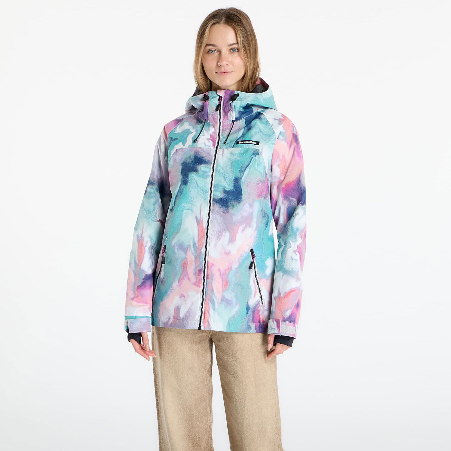 Яке Horsefeathers Tay Rainbow Hooded Jacket Многоцветен | OW232B, 0