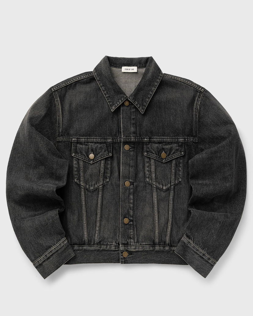 Яке Fear of God Denim Trucker Jacket Черно | FG25FW42-422DNM-003