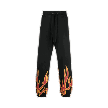 Спортни панталони Palm Angels GD Graffiti Flames Sweatpants Черно | PMCH011F22FLE0021025, 0