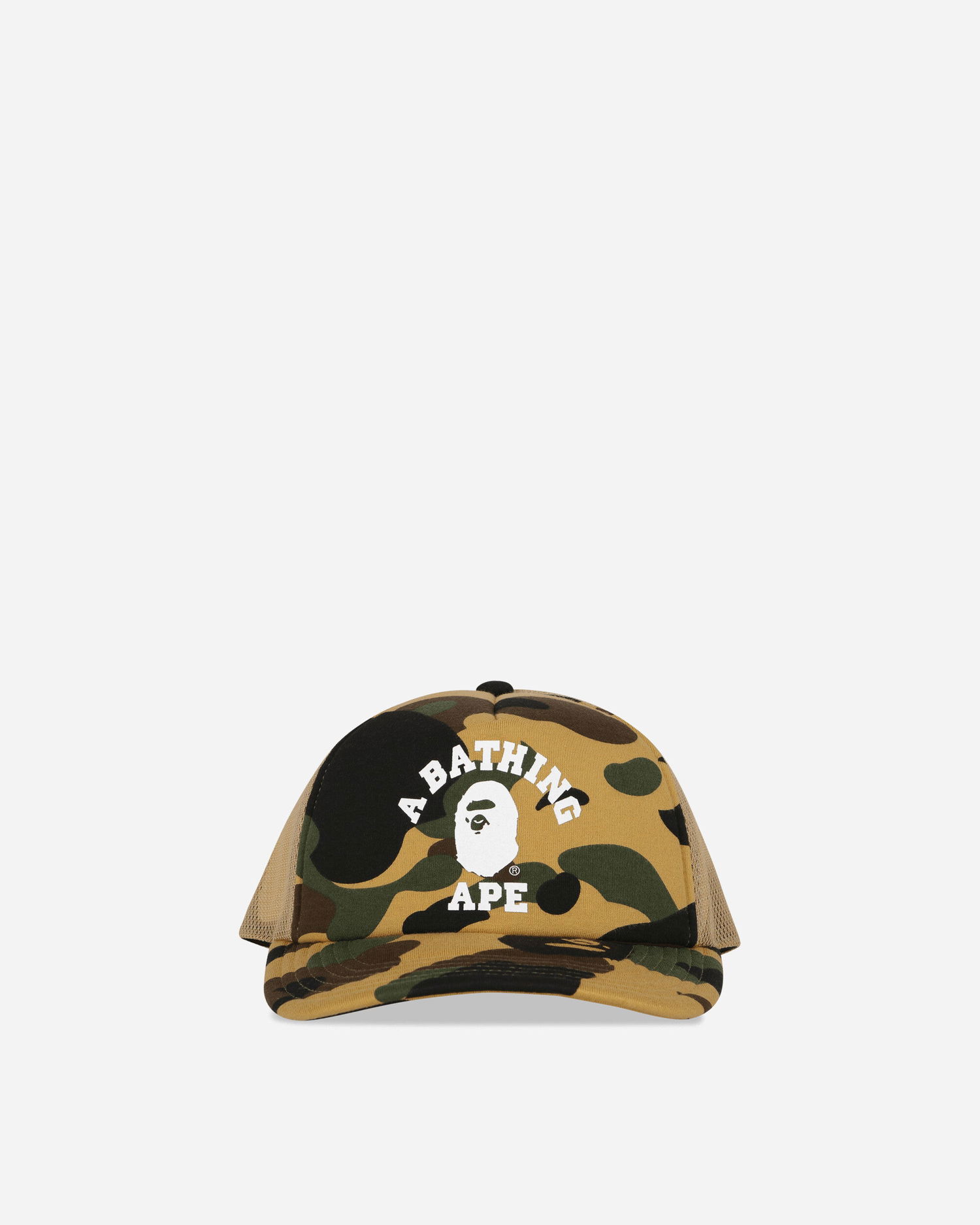 Шапка с козирка BAPE Camo College Mesh Cap Жълто | 1L80180001 YELLOW, 1