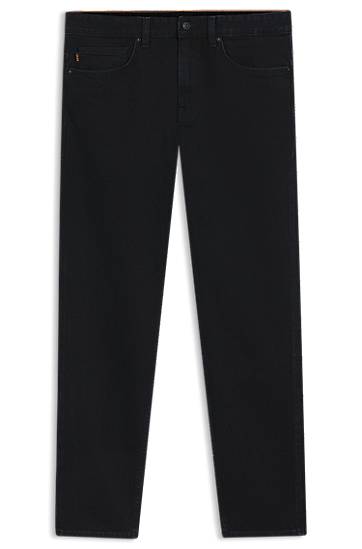 Дънки BOSS Delaware slim-fit jeans comfort-stretch denim Черно | 50549522, 0