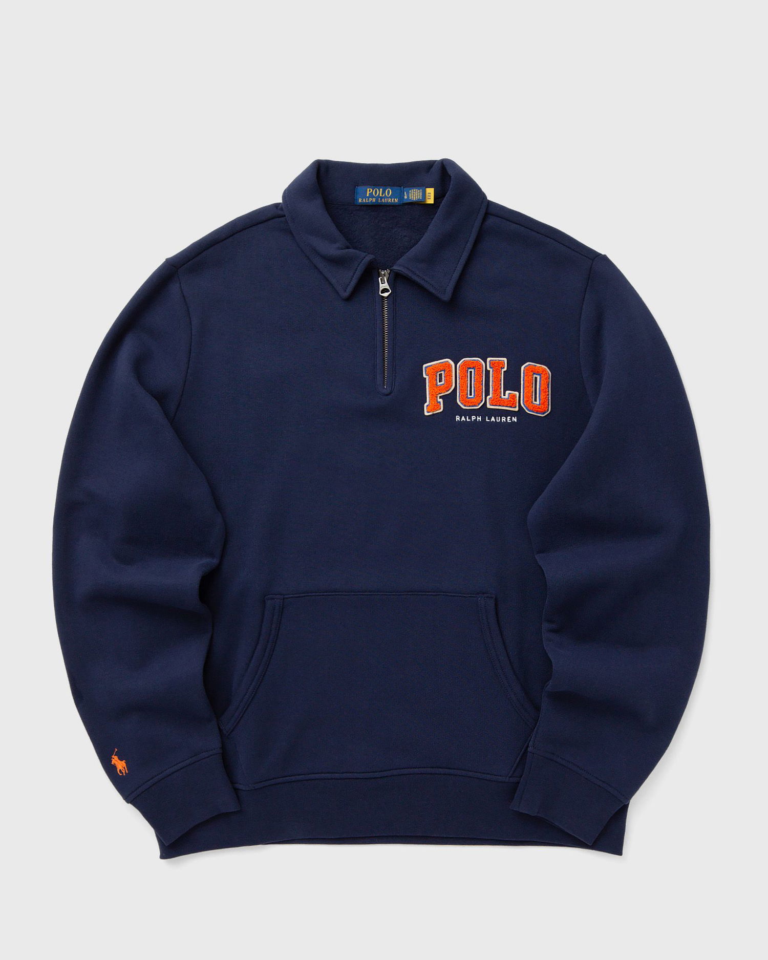 Суитчър Polo by Ralph Lauren Blue Sweatshirt With Kangaroo Pocket Тъмно синьо | 710959021001, 0