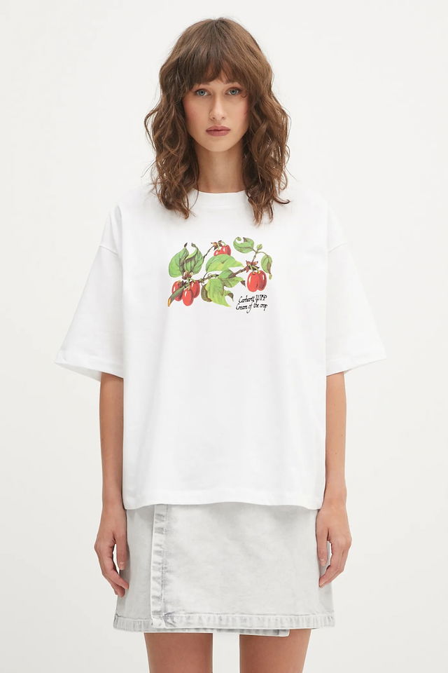 Short Sleeve Oversized T-Shirt Cream Of The Crop