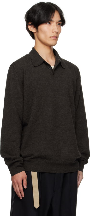 Пуловер Maison Margiela Maison Margiela Wool Polo Сиво | S50GL0061 M13098, 4