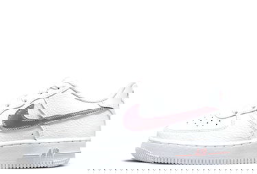 Кецове и обувки Nike Air Force 1 White "Pink Glaze" GS Бяло | CT3839-104, 2