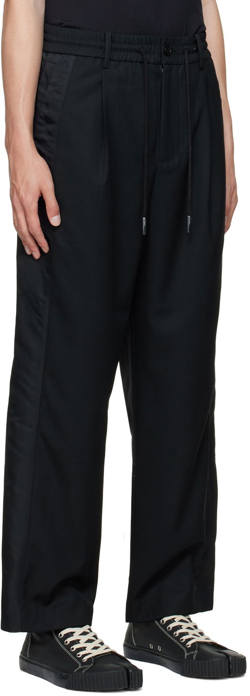 Панталони Feng Chen Wang Feng Chen Wang Paneled Trousers Черно | FMF14TR02, 1