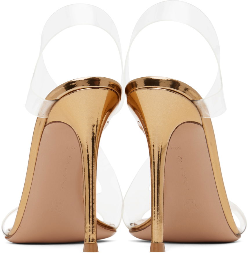 Аксесоари Gianvito Rossi Gianvito Rossi Metropolis Heeled Sandals Металик | G31841.15RIC.GME, 1
