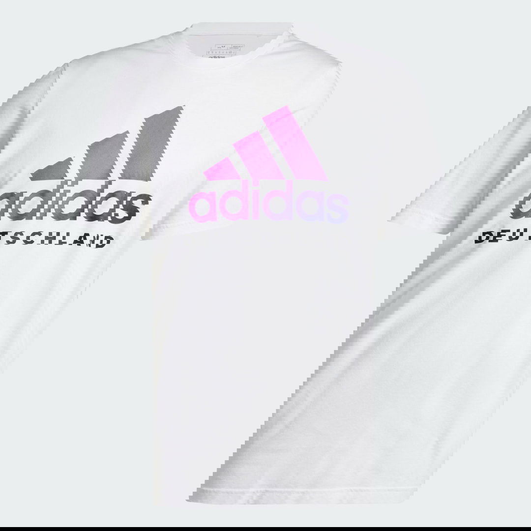 Тениска adidas Performance Germany DNA Graphic Бяло | IN6492, 1