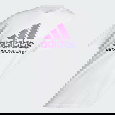Тениска adidas Performance Germany DNA Graphic Бяло | IN6492, 1