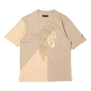Тениска Jordan Travis Scott Short-Sleeve Top Бежово | CW3168-247, 0