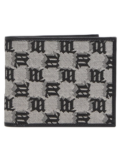 Jacquard Wallet Monogram