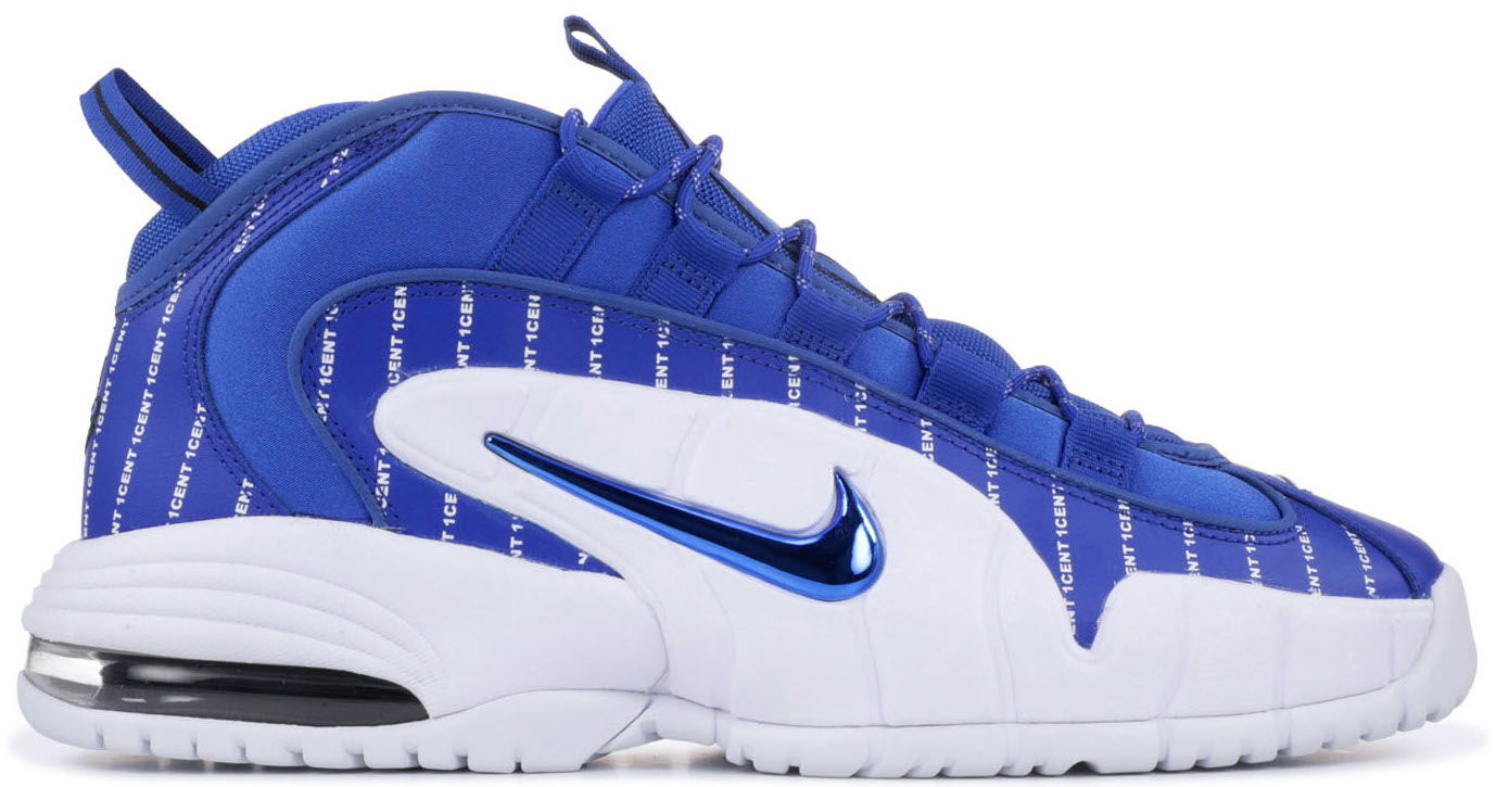 Кецове и обувки Nike Air Max Penny 1 Pinstripe Синьо | AV7948-400, 0