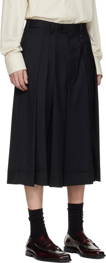 Панталони Vivienne Westwood Vivienne Westwood Pleated Culottes Черно | 3F01000C-W01A2-, 4