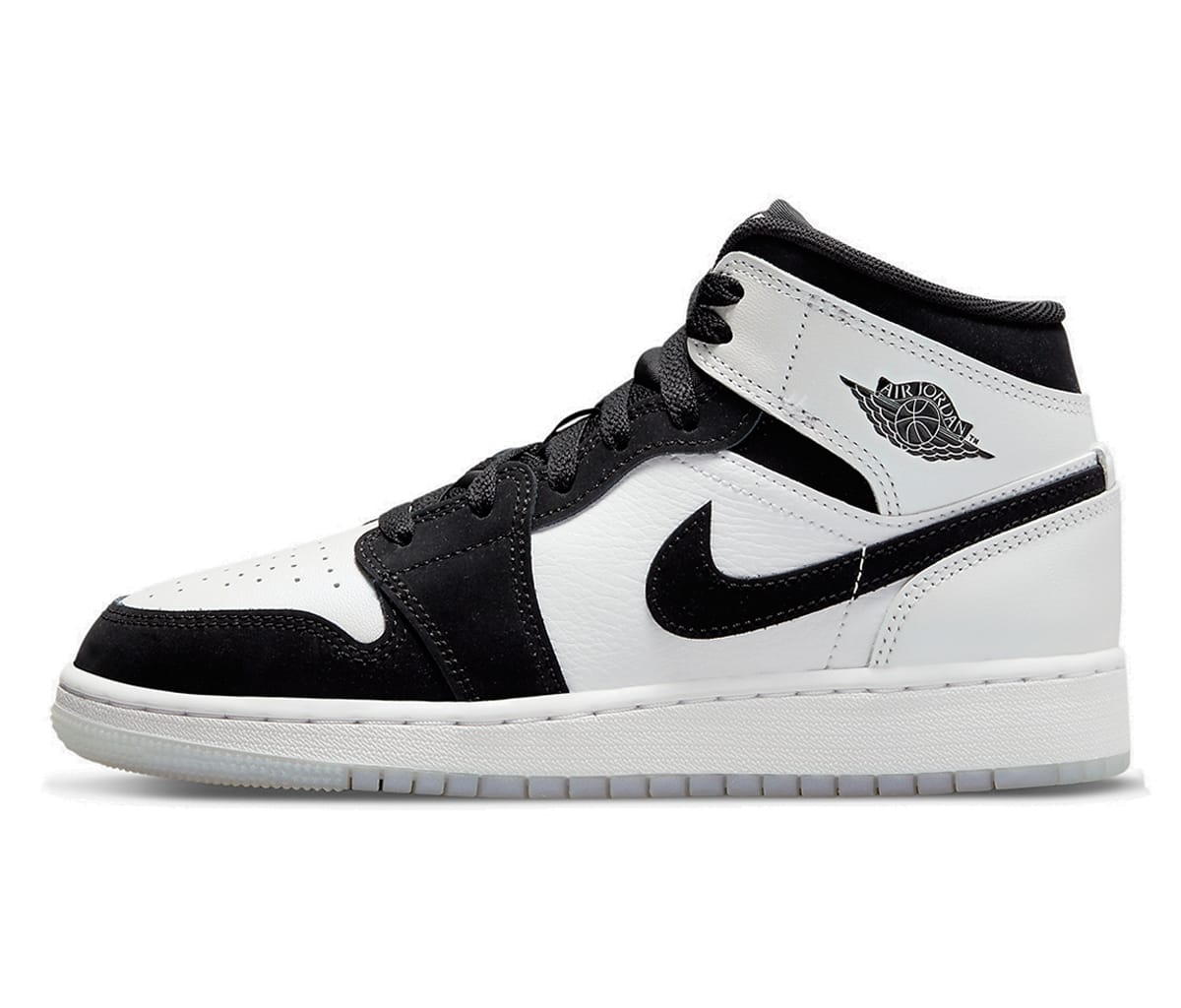 Кецове и обувки Jordan Air Jordan 1 Mid "Diamond Shorts" GS Черно | DN4321-100, 0