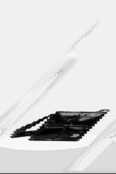 Чанта през рамо Maison Margiela Padded Patent Leather Shoulder Bag Черно | SB5WD0031.P8490.T8013, 5