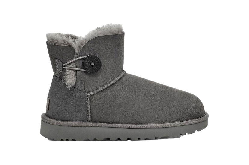 Облекло UGG Mini Bailey Button II Grey (W) Сиво | 1016422-Grey