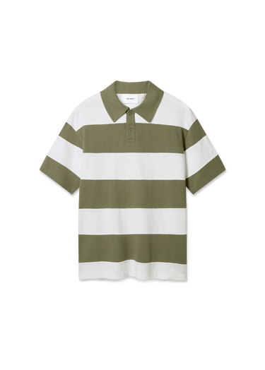 Поло тениска AXEL ARIGATO Short-Sleeve Striped Polo T-Shirt Многоцветен | A3798002, 1