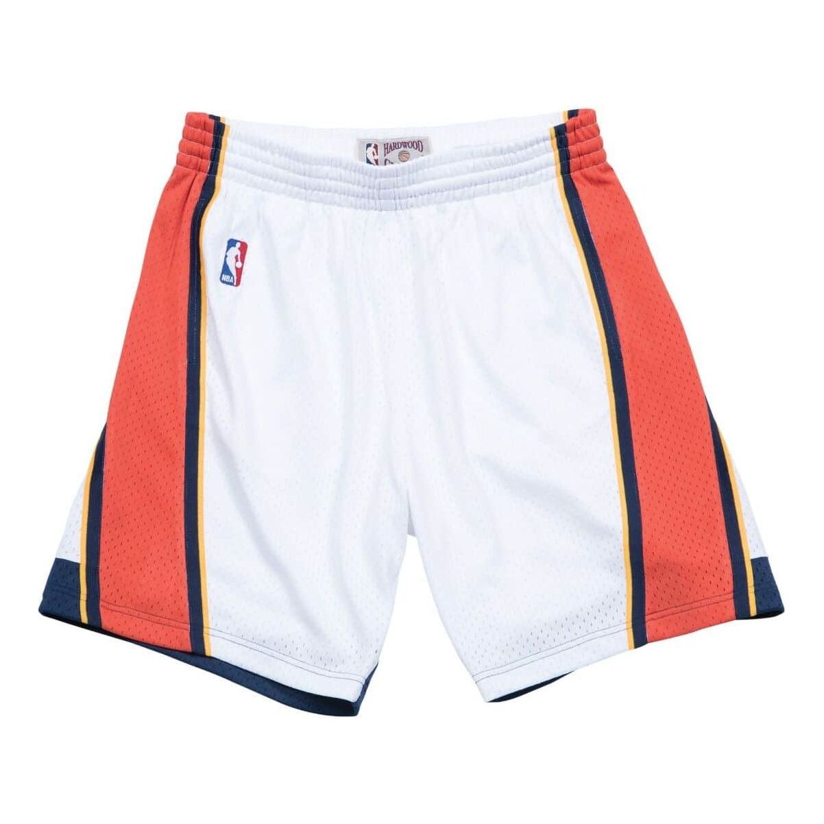 Къси панталони Mitchell & Ness Mitchell & Ness Golden State Warriors Swingman Shorts Бяло | SMSHGS18231-GSWWHIT09, 0