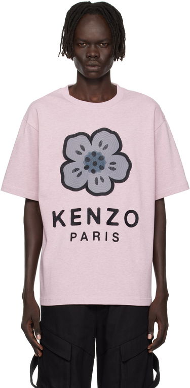 Тениска KENZO Kenzo Paris 'Boke Flower' Embroidered Oversized T-Shirt Розово | FF65TS4574SI, 0