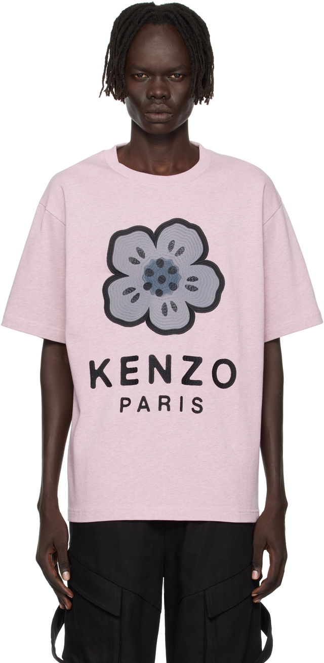Kenzo Paris 'Boke Flower' Embroidered Oversized T-Shirt