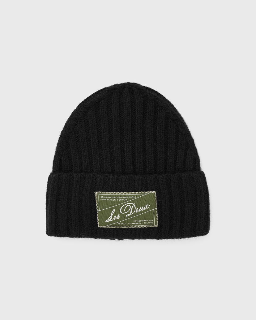 Шапка Les Deux Wool Beanie Черно | LDM710026-100100