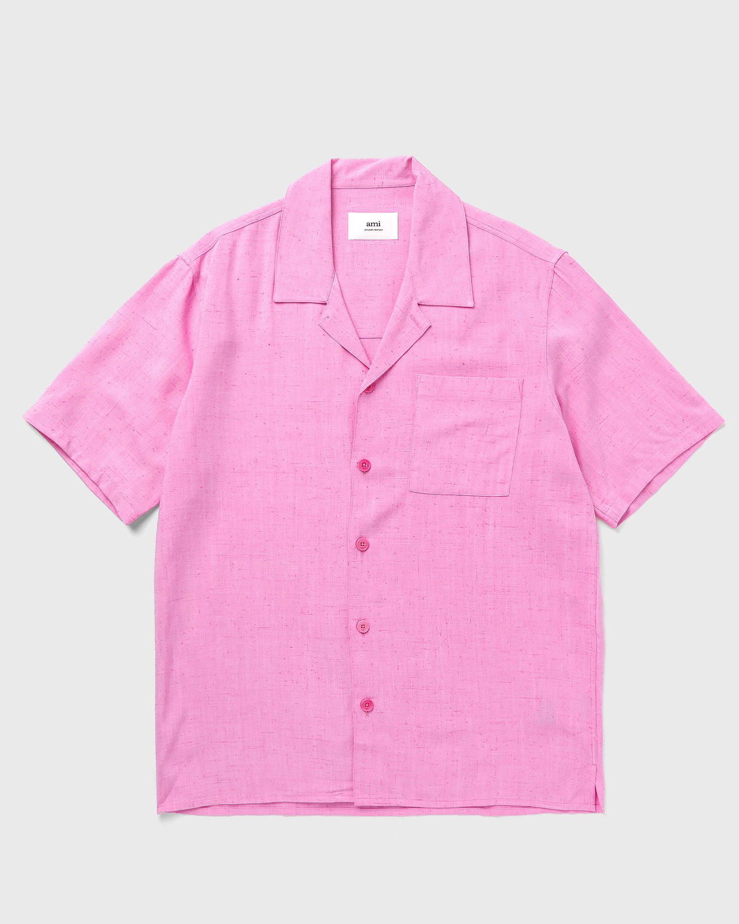 Риза AMI Paris Camp Shirt Розово | HSH203.VI0003, 0