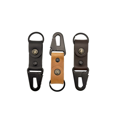 Ключодържатели Vasky Leather Keychain with Carabiner Черно | A-0223-001, 1
